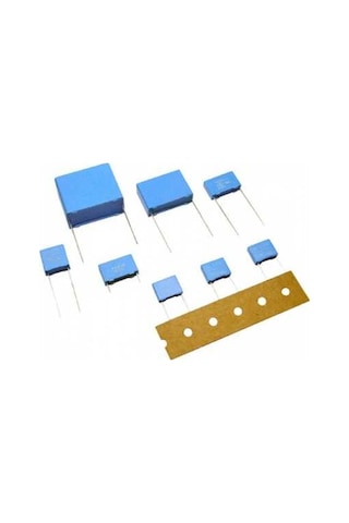 1.2Nf 400V Polyester Kondansatör 7.5Mm 5% Tölerans Kutu Tipi