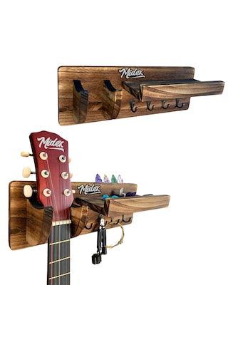 Midex Gp-20 Gitar Standı Sehpası Duvar Askısı Ahşap Şık Kaliteli