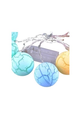 Buffer Dekoratif Minik 10 Toplu Ledli Dekoratif Dolama Renkli Led Çok Renkli