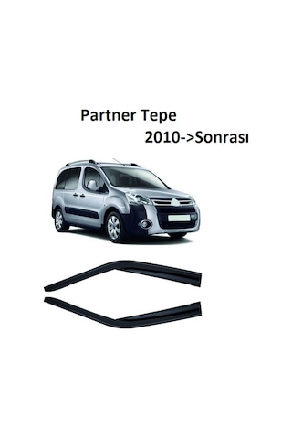 Peugeot Partner Tepee Cam Rüzgarlığı 2Li Mugen Tip 2010 Sonrası