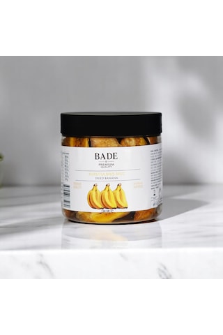 Muz Kuru Meyve Cipsi - Şekersiz Katkısız Doğal Sağlıklı Atıştırmalık 150 Gr. 150 G