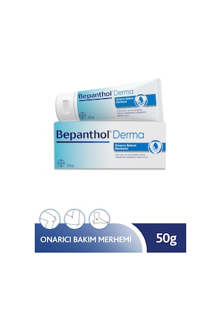 Bepanthol Derma Onarıcı Bakım Merhemi 50 G + Onarıcı Bakım Merhemi 3 x 3.5 G