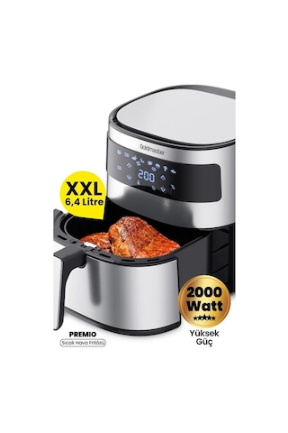 Goldmaster GM-7482 Premio 6.4 L XXL Airfry Yağsız Sıcak Hava Fritözü