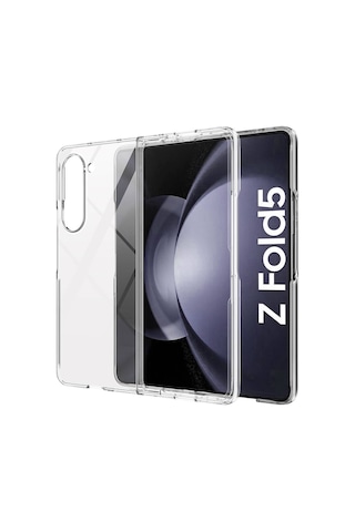 Galaxy Uyumlu Z Fold 5 Uyumlu Tchs Droga Kılıf-renksiz Renksiz