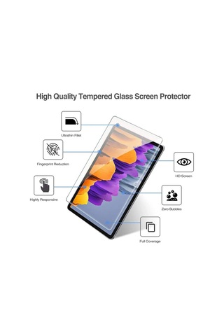 Galaxy Uyumlu Tab S7 T870 Fuchsia Tablet Blue Nano Screen Protector