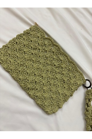 Özgürhandmade Kadın Örme Çanta