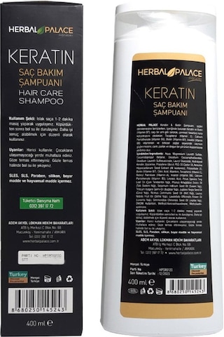 Herbal Palace Keratin Saç Bakım Şampuanı 2 x 400 ML