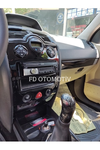 Renault Megane 2 Süper Set Torpido, Konsol, Trim, Göğüs Kaplama Seti Piano Black Renk