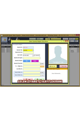 Demirsoft Ziyaretçi Takip Programı