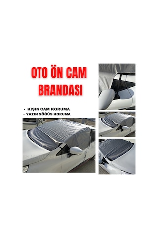 Peugeot Rifter 2019 Üstü Araca Uyumlu Oto Ön Cam Branda Ve Güneşlik