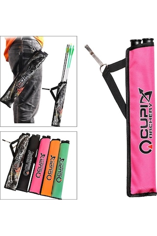 Pazly Suntek Okçuluk Quiver Sırt Çantası - Gençler İçin Pembe Spor Çanta
