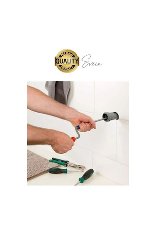 Premium 15 Metre Tıkanıklık Kanal Açma Klozet Gider Açıcı Boru Temizleme Spiral Tel Susta Manuel Uç