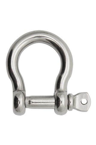 2'li Omega Zincir Kilidi. 10mm. Paslanmaz Krom