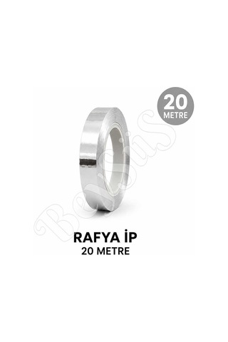 Rafya İp Gümüş 20 M