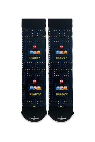 Carnaval Socks Pacman Desenli Renkli Çorap Çok Renkli Carnaval Socks Pacman Desenli Renkli Çorap Çok Renkli