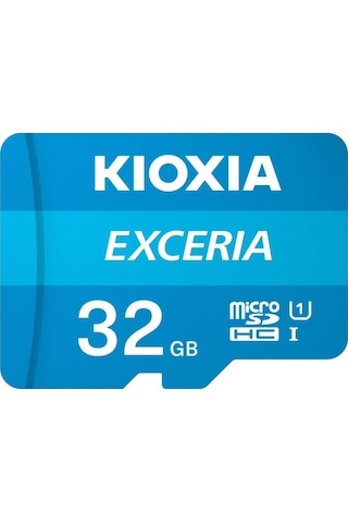 Kioxia Exceria LMEX1L032GG2 32 GB MicroSDHC UHS-I Class 10 Hafıza Kartı + Adaptör