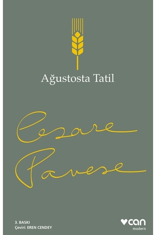 Ağustosta Tatil -  Cesare Pavese - Can Yayınları