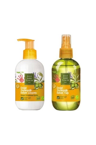 Eyüp Sabri Tuncer Doğal Zeytinyağlı Bebek Yağı 280 Ml+ Bebek Losyonu 280 Ml