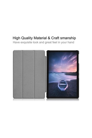 Duxweel Samsung Uyumlu Galaxy Tab A 10.5 '' T590,T597,T595 Standlı Kılıf