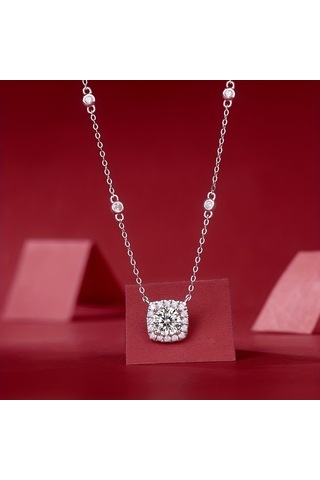 Zarif Kolye Zinciri Takı Gümüş