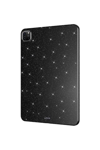 Apple Uyumlu iPad Pro 11 1/2/3/4. Nesil Tablet Kılıfı Işıltılı Parlak Görünüm Koton Case 2018-2022 Kılıf