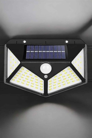 Güneş - 387 - Enerjili Bahçe Aydınlatma Lambası Solar 100 - Csmo-tex - Led Lamba