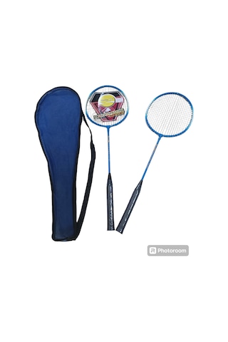 Badminton Raket Seti Çantalı 2 Raket 1 Top