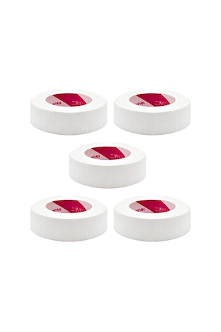 Wezone 7m Uzunluklu Akne Koruyucu Tüy Izolasyon Bandı - Yumuşak, Nefes Alabilir, Kaş Tüpü Uygulaması İçin 5'li Paket