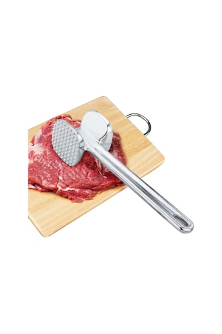 Cbtx Alüminyum Alaşımlı Gevşek Yumuşatıcılar Et Çekiç Biftek Domuz Eti Mutfak Aletleri, Küçük Boyut: 4,5 X 19,0 Cm