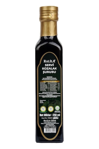 Ralila Servi Kozalak Şurubu Çocuklara Özel Yumuşak İçim 250 ML