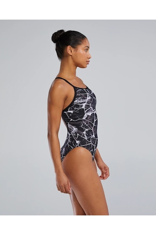 Tyr Durafast Elite Kadın Diamondfit Mayo - Synapse Siyah