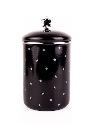 Star Emaye Dev Boy Çok Amaçlı Kavanoz 1.8litre Siyah