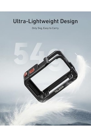 Osmo Action 5 Metal Kafes, Ultra-light Cage For Action 5 /4/3 Series