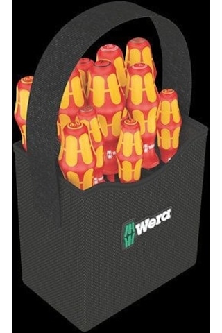 Wera Kraftform 2go 100 Form 2go 100 11 Parça Vde 1000 Volt İzoleli Tornavida Takımı