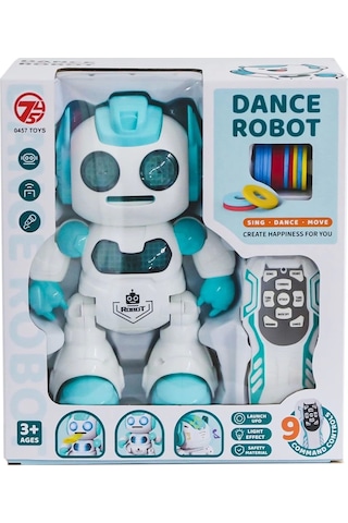 606-30 Kumandalı Disk Atan Robot -can Oyuncak