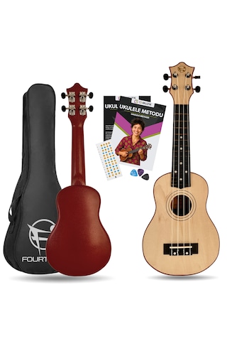 Fourtune Loki Sp-21nt Soprano Naturel Ukulele Seti Başlangıç Seviye Diğer