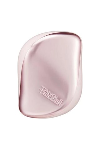 Tangle Teezer Compact Styler Pink Matte Chrome Saç Fırçası
