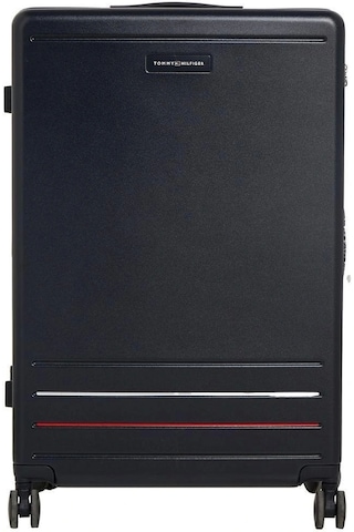 Tommy Hilfiger Logolu Unisex Mavi Valiz Mavi