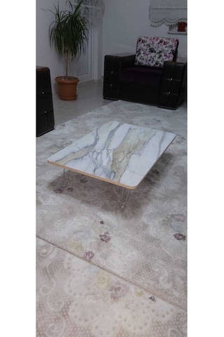 Yeni Model Dikdörtgen Yer Sofrası 70 120 Ahşap
