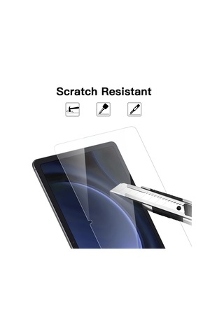 Galaxy Uyumlu Tab S10 Plus 12,4 İnç Uyumlu Fuchsia Tablet Temperli Cam Ekran Koruyucu