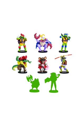 Tmnt Figürlü Kalem Başlığı 8'li Paket Model 1 Nt2070