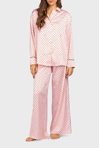 Guess Kadın Pijama Takımı O4bx16 Wefc2 P6dq Pembe Pembe