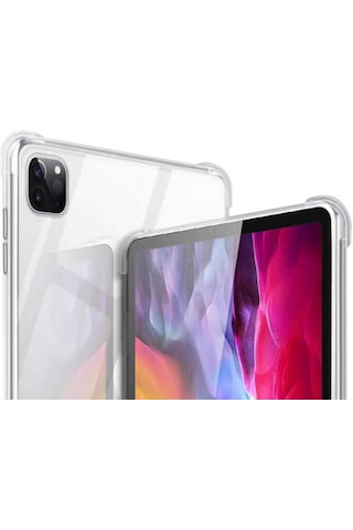 Nourthkiingdom Apple Uyumlu iPad  Pro 12.9 2021 5.nesil - Tablet Nitro Anti Shock Silikon Tablet Kılıfı