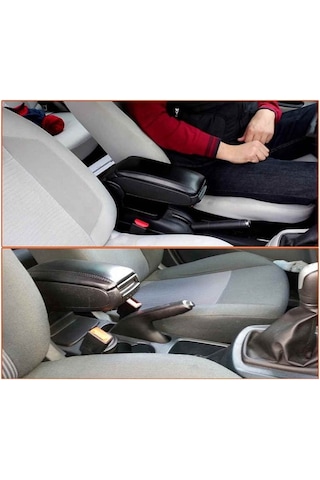 Niken Peugeot 308 2007-2013 Araca Özel Kol Dayama Siyah