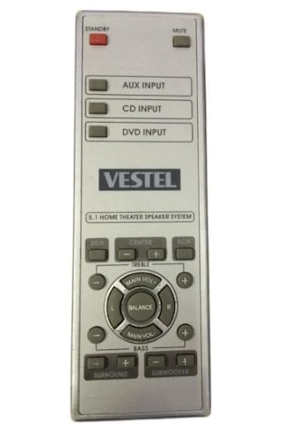 Speeduf Vestel Uyumlu Slim Towers-10 Ses Sistemi Kumandası