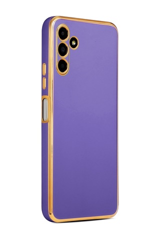Zore Galaxy Uyumlu A04s Kılıf Bark Kapak - Derin Mor Derin Mor