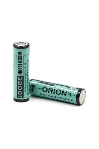 Orion 18650 3.7 V 3200 mAh 3C Li-ion Şarj Edilebilir Pil