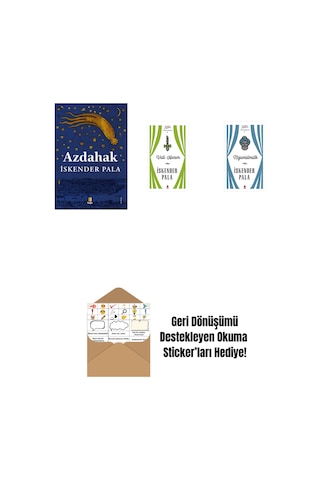 Azdahak + Vali Hanım Ciltli + Nizamülmülk Ciltli + Okuma Sticker'ları