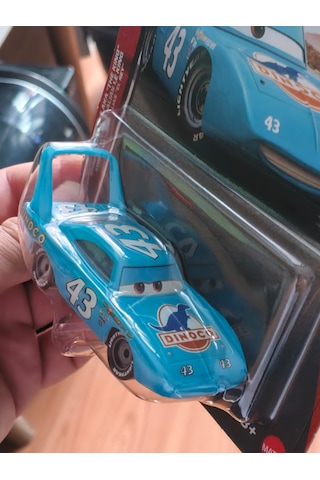 Mattel Disney Pixar Cars 20.yıl Özel Seri Strip Weathers "the King" Dinoco 43 Die-cast Mavi