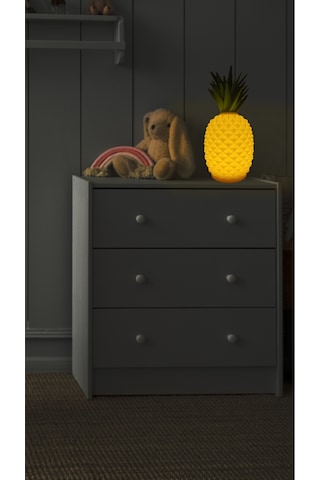 Ananas Tasarımlı Gece Lambası Çok Renkli